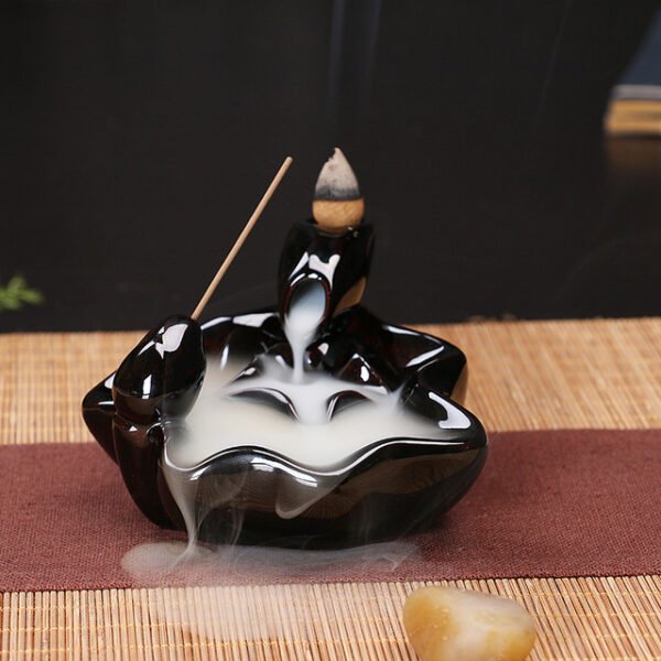 Creative Home Decor Backflow Stick Incense Burner Ceramic Censer Home Decoration Use In Home Teahouse Zen Yoga Decor -No Incense - Image 36