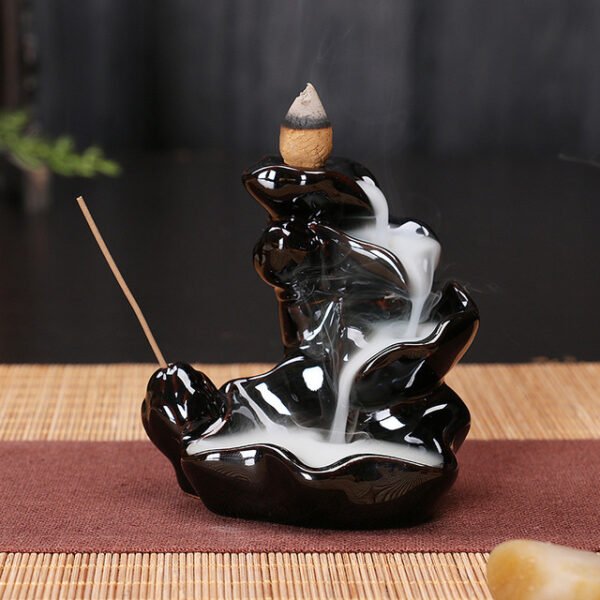 Creative Home Decor Backflow Stick Incense Burner Ceramic Censer Home Decoration Use In Home Teahouse Zen Yoga Decor -No Incense - Image 37