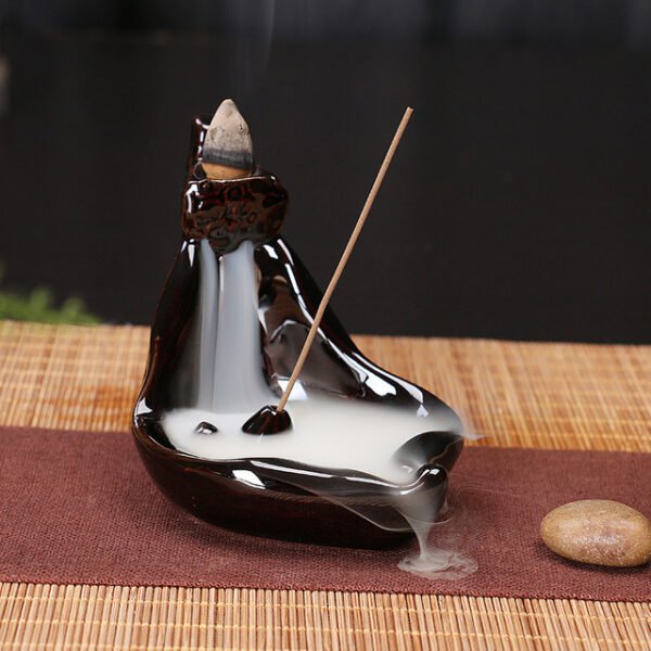 Creative Home Decor Backflow Stick Incense Burner Ceramic Censer Home Decoration Use In Home Teahouse Zen Yoga Decor -No Incense - Image 33