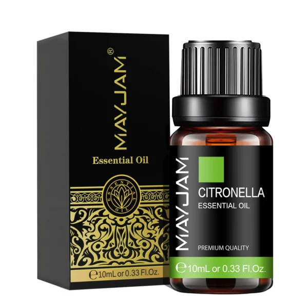 MAYJAM 10ML Essential Oil Lavender Jasmine Eucalyptus Vanilla Sandalwood Bergamot Rosemary Citronella Cinnamon Fragrance Oil - Image 22