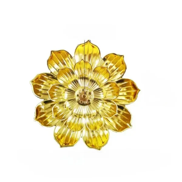New 1PC Alloy Incense Burner Stick Holder Plate Buddhism Lotus Censer Bronze Nasturtium Incense Burner - Image 4