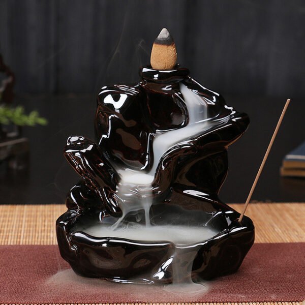 Creative Home Decor Backflow Stick Incense Burner Ceramic Censer Home Decoration Use In Home Teahouse Zen Yoga Decor -No Incense - Image 34