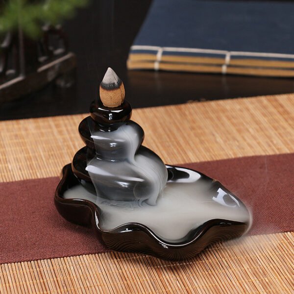 Creative Home Decor Backflow Stick Incense Burner Ceramic Censer Home Decoration Use In Home Teahouse Zen Yoga Decor -No Incense - Image 38